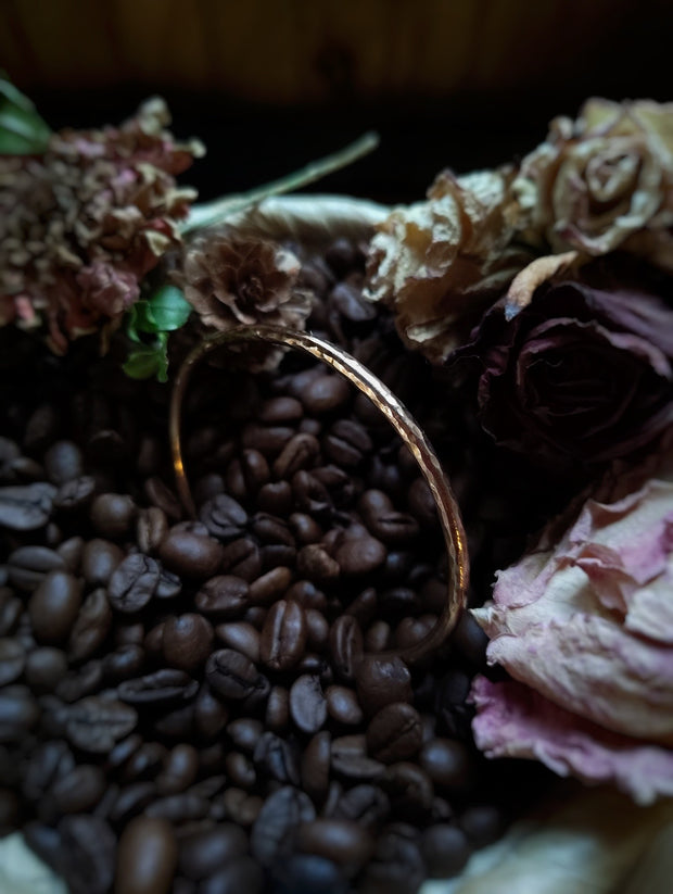 BRONZE CUFF - BANGLE BRACELET