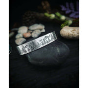 INTO THE FOREST • Mountain Bracelet - Art In Motion Jewelry & Metal Studio LLC