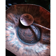 Hand Forged Copper Tea or Bar Spoon - Art In Motion Jewelry & Metal Studio LLC