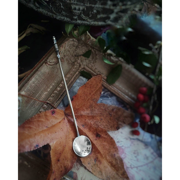 Hand Forged - Sterling Silver - Tea Spoon - Baby Spoon - Made To Order - Art In Motion Jewelry & Metal Studio LLC