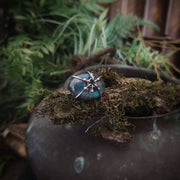 CAGED LABRADORITE - STATEMENT RING - Art In Motion Jewelry & Metal Studio LLC